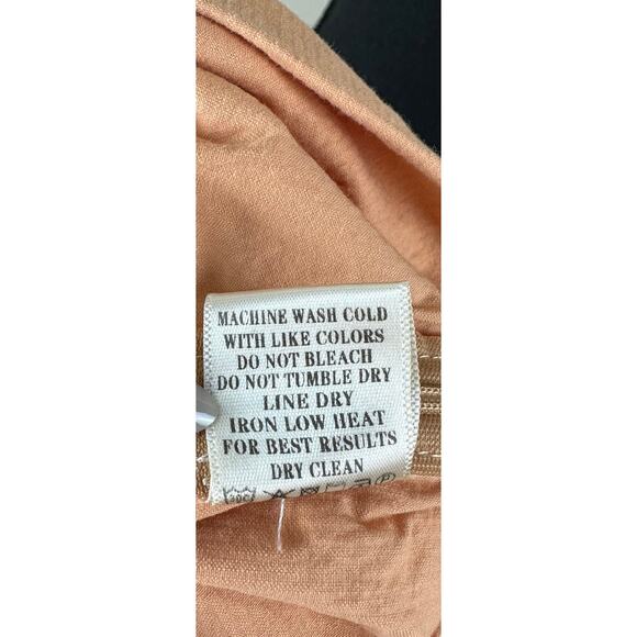 Vestique Ruched Cotton Crop Top Women S Peach Cap Sleeve Festival Y2K Streetwear - Picture 10 of 10